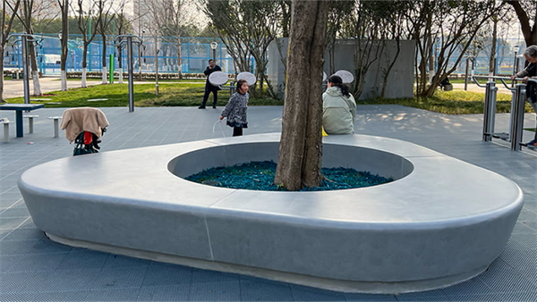 公園樹池藝科石產(chǎn)品案例